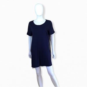 LAmade Navy Blue T-Shirt Dress, S
